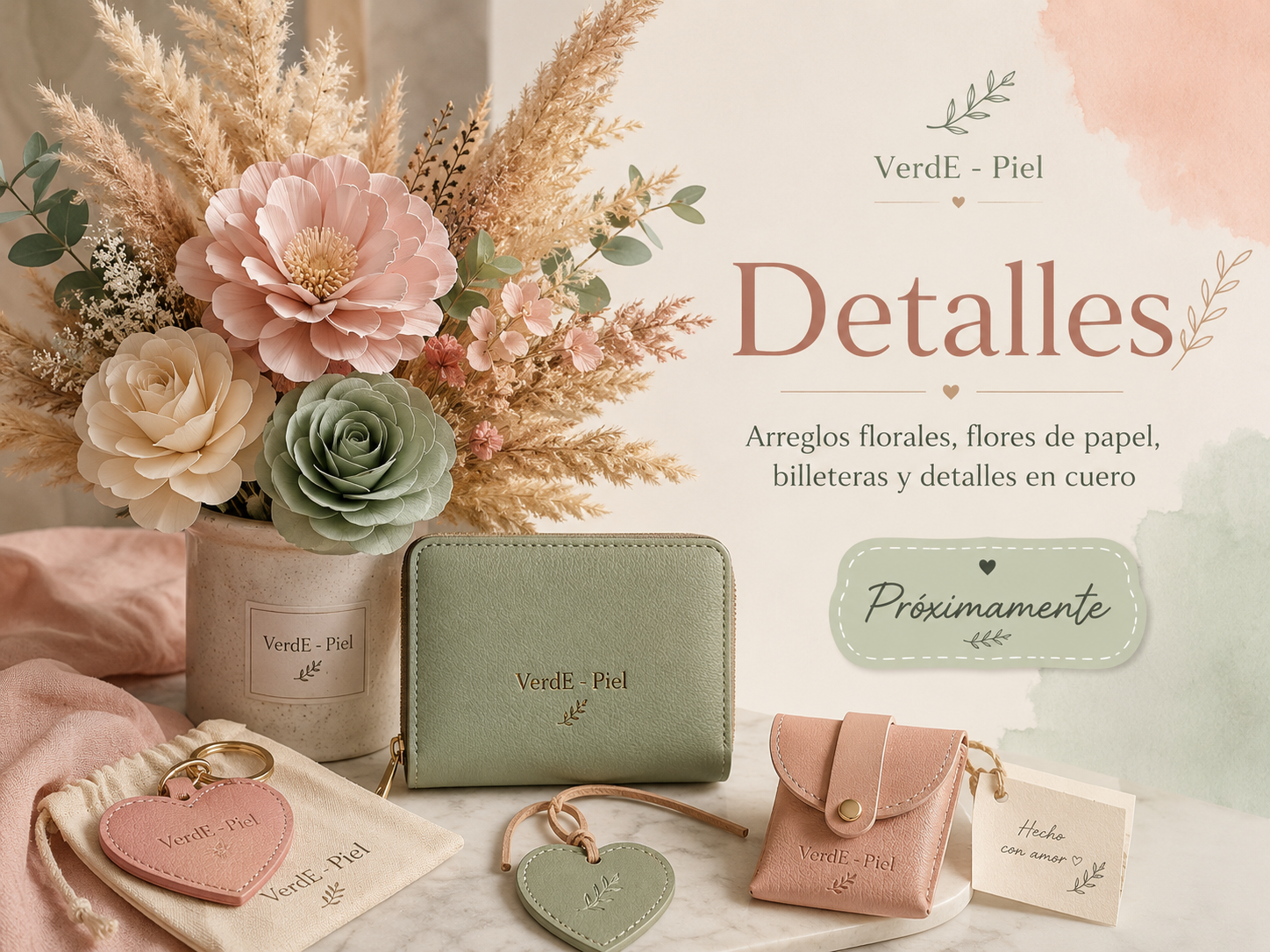 Detalles VerdE - Piel